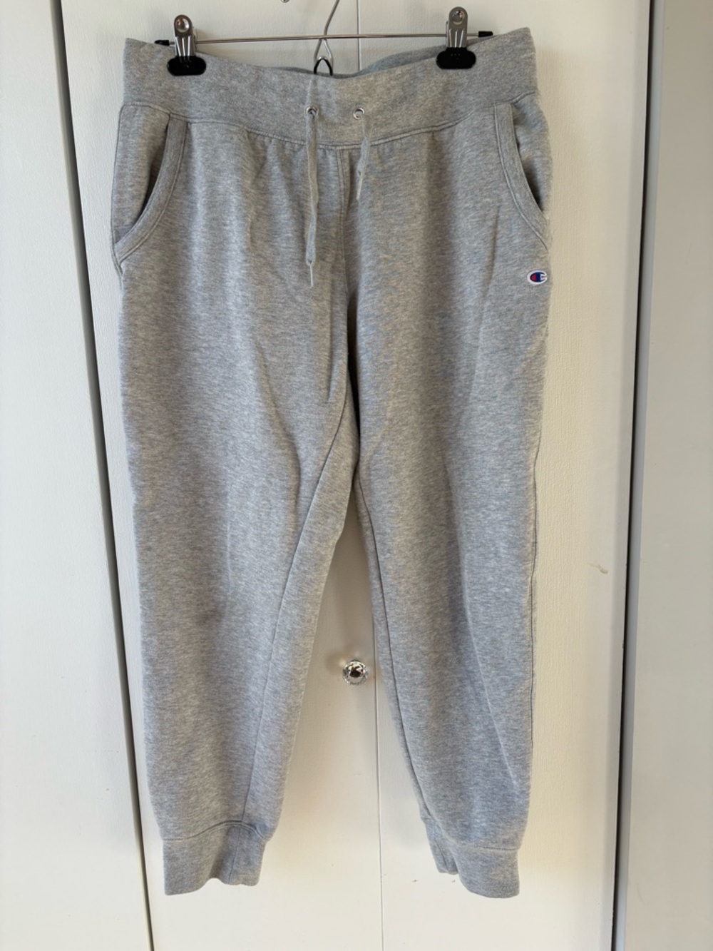 Champion Men’s Grey Drawstring Jogger Sweatpants